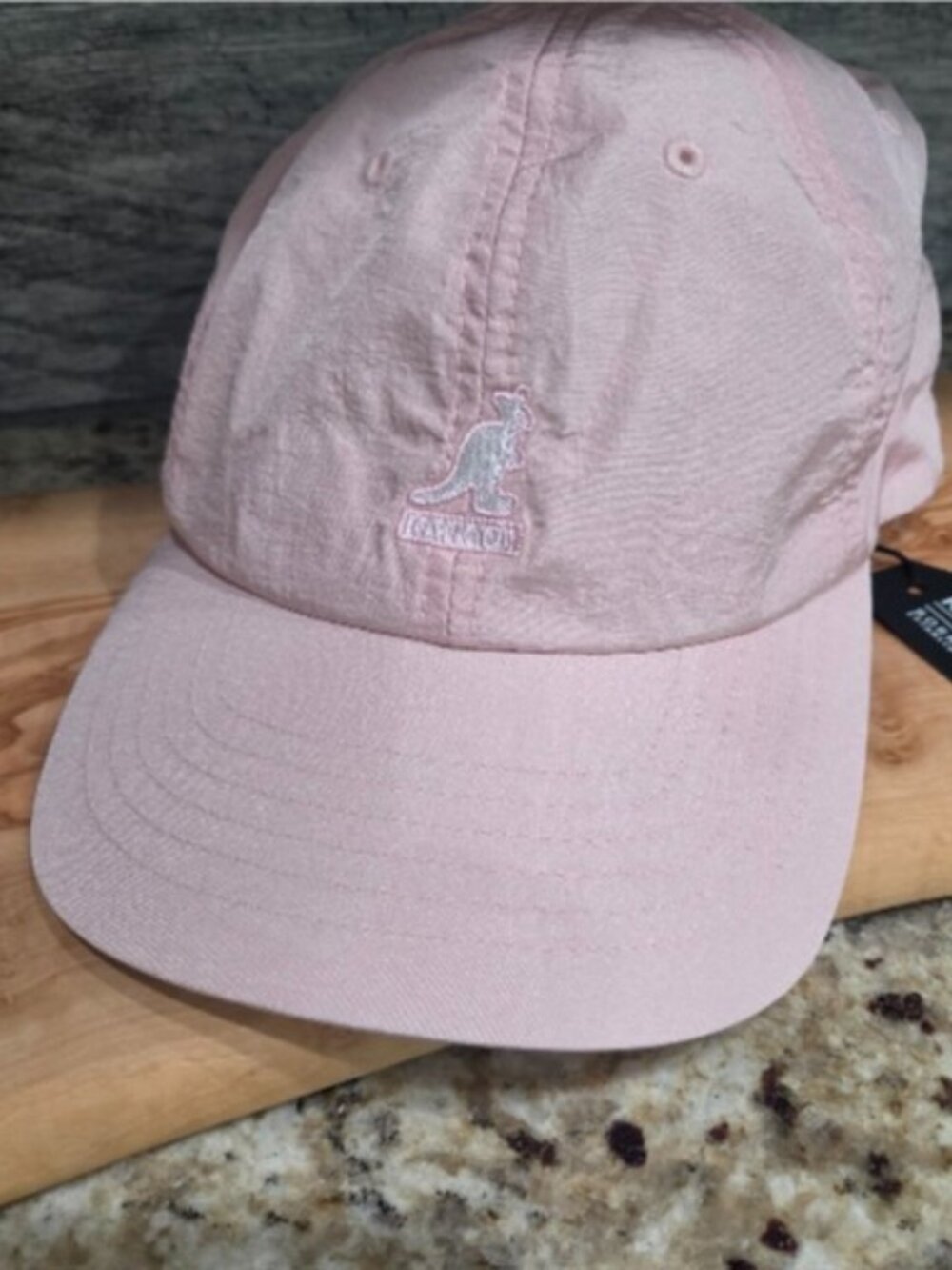 Kangol Baseball Hat Pale Pink NWT $40 Nylon (from Free People)
